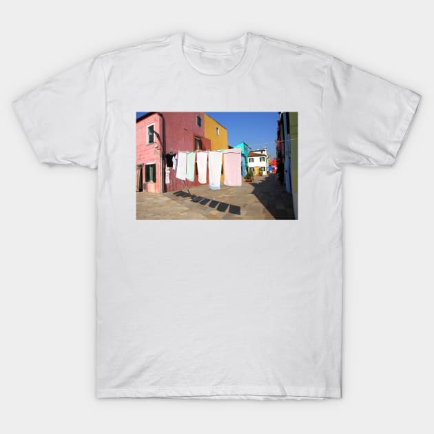 Laundry day in Burano T-Shirt by annalisa56